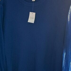 Cato Deep Blue Crewneck Sweater